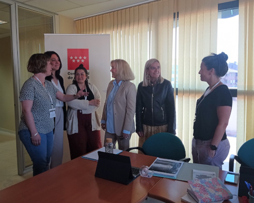 Transcurso de la visita a la sede del Servicio de Visitas a domicilio