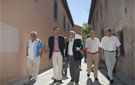 Visita a las obras