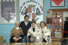 El alcalde, junto a la alcaldesa de honor, María Cantalejo