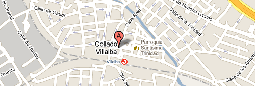 Mapa de situación Collado Villalba