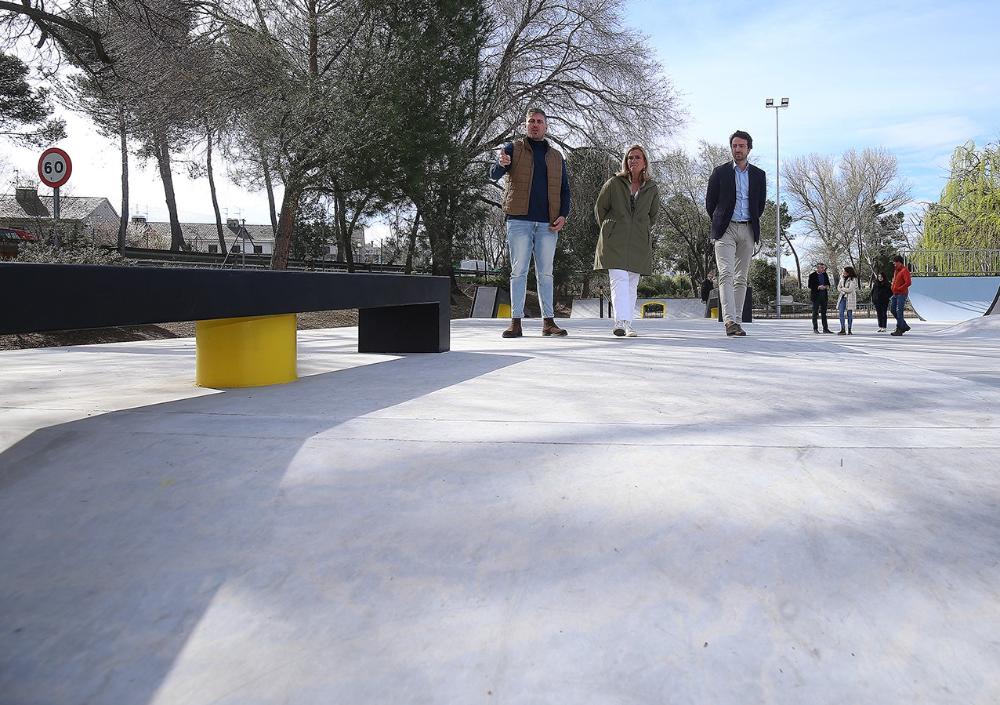 Imagen El Parque Pinar de las Eras estrena una nueva pista de skate