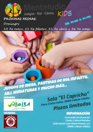 Imagen Nueva edición del programa 'Ocio en Familia: Menteludic Kids'