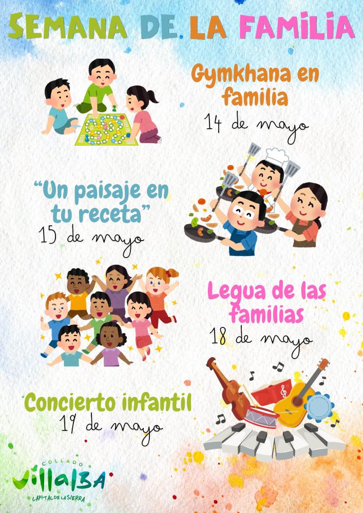 Imagen El Ayuntamiento organiza la 'I Semana de las Familias'