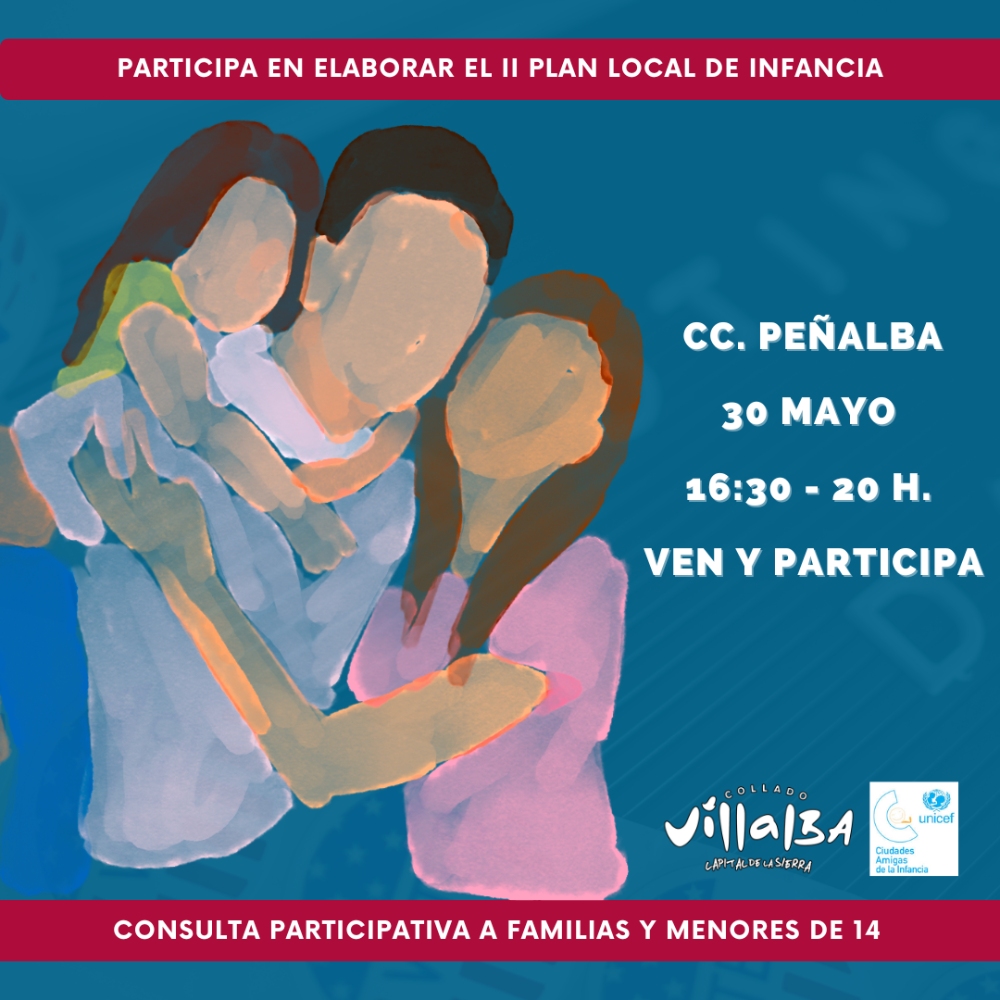 Imagen Jornada Participativa familiar para elaborar el II Plan Local de Infancia y Adolescencia