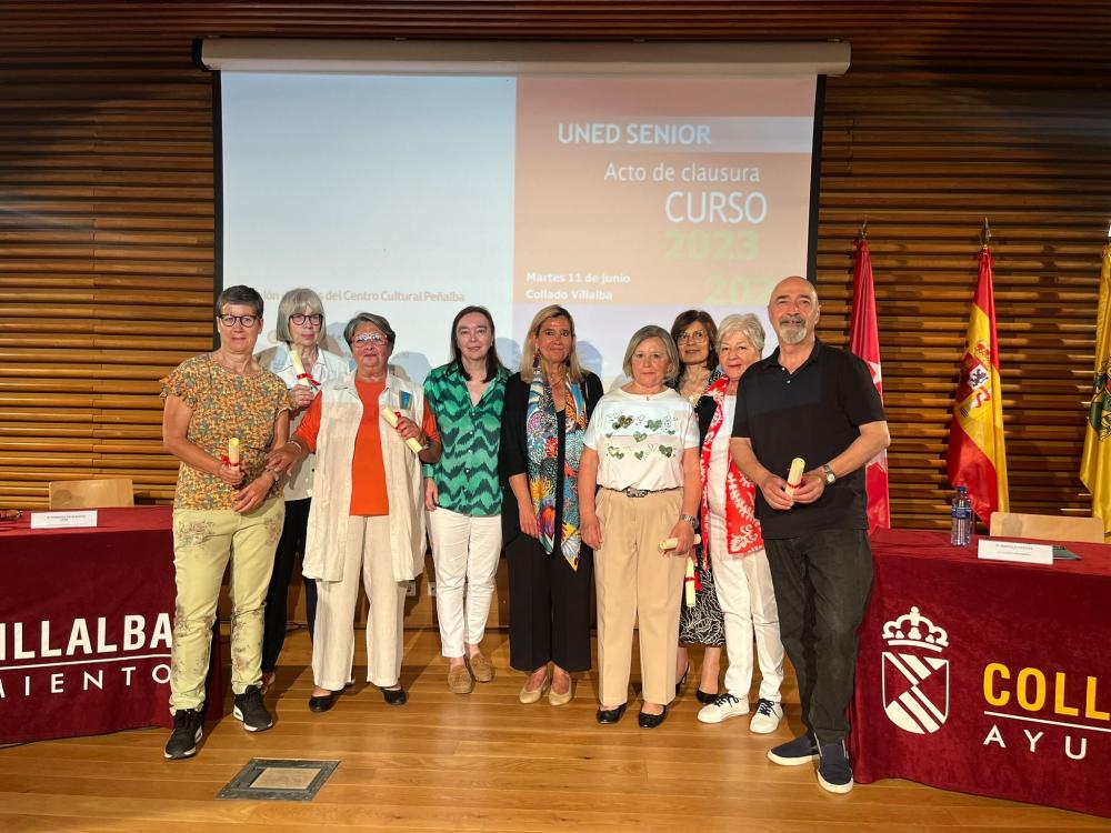 Imagen La UNED de Collado Villalba celebró el acto de clausura