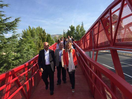 Imagen Se inician los trabajos de la pasarela peatonal de la carretera de Navacerrada
