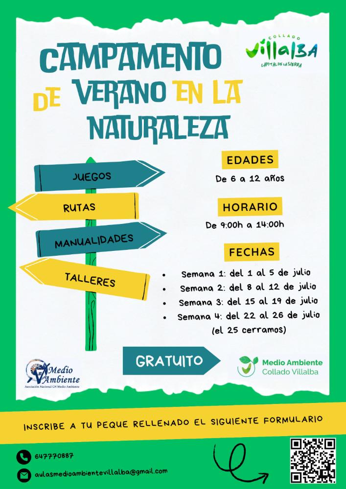 Imagen Ultimas plazas en los Campamentos de Medio Ambiente infantiles del mes de julio
