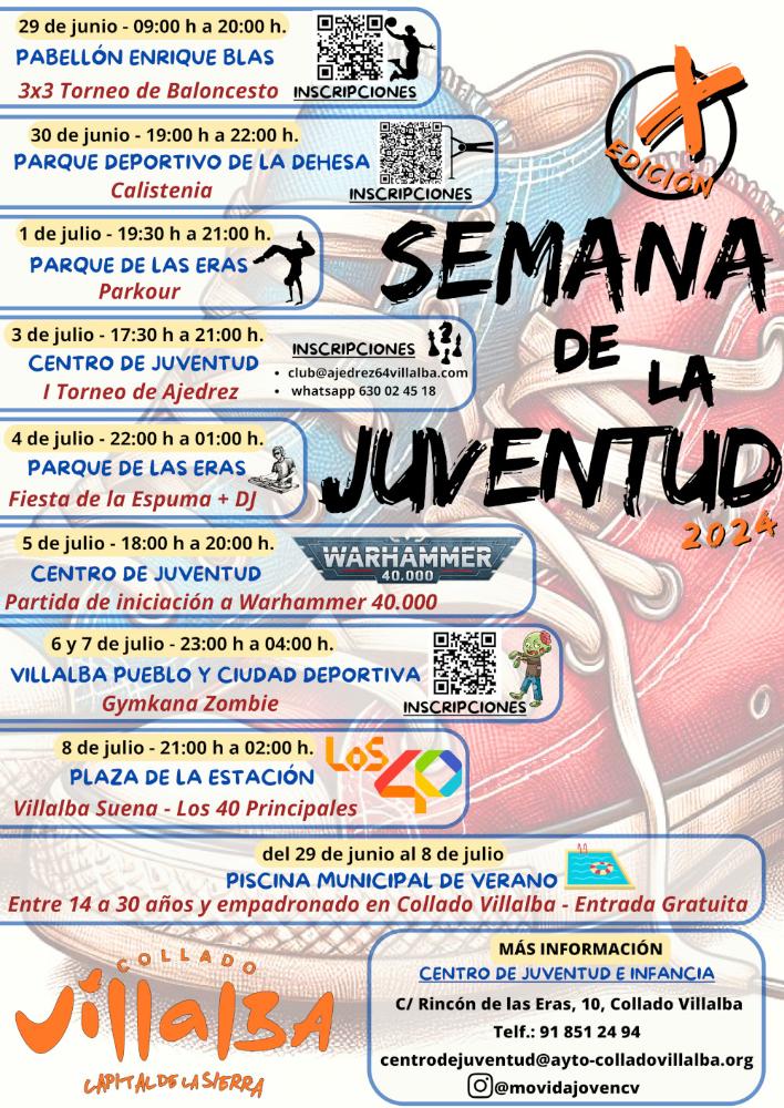 Imagen Música, deporte y ocio alternativo durante la X Semana de la Juventud 2024