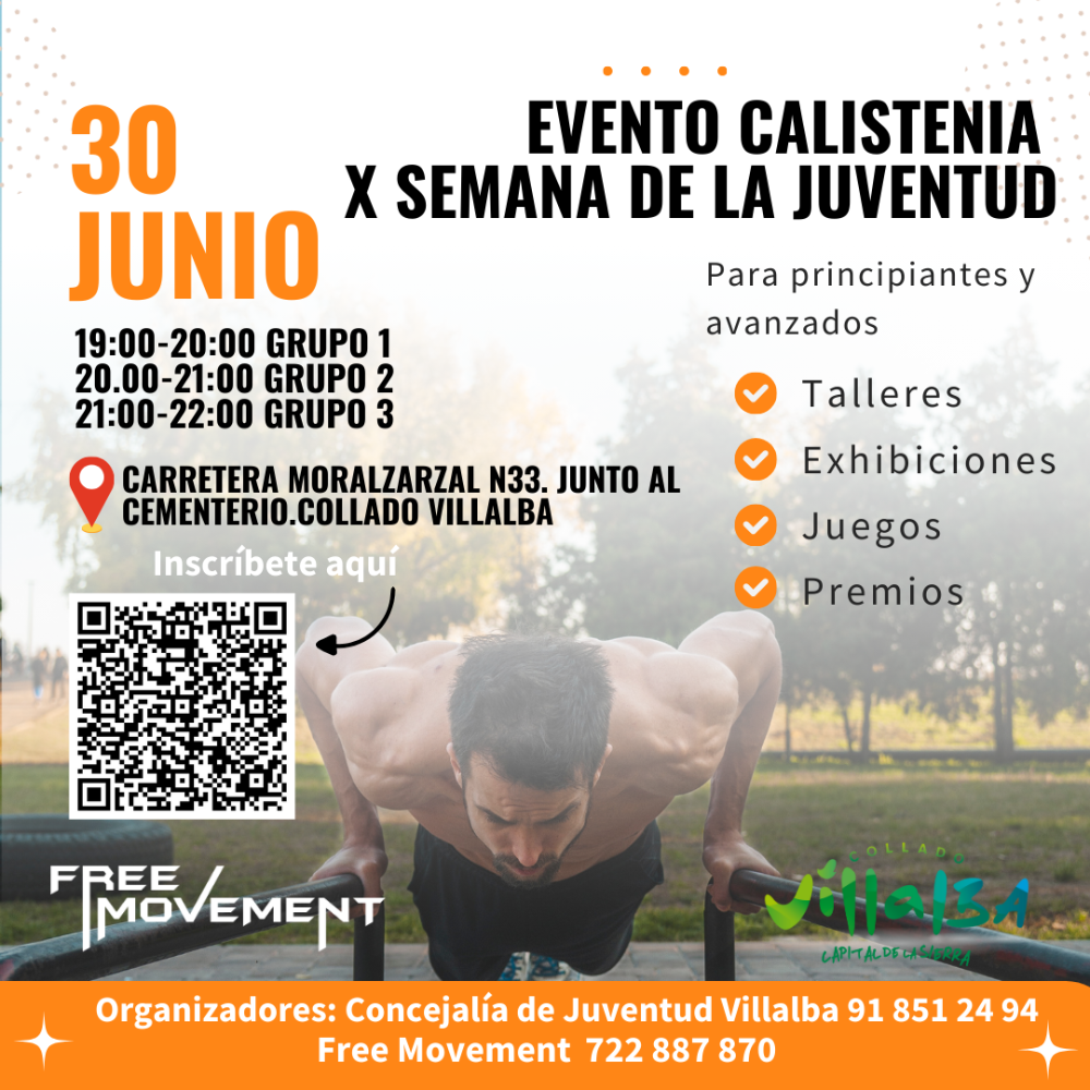 Imagen Evento:  Práctica de Calistenia
