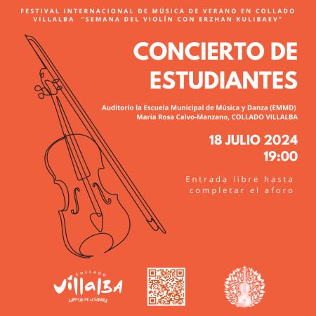 Concierto de estudiantes
