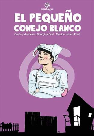 el pequeño conejo blanco
