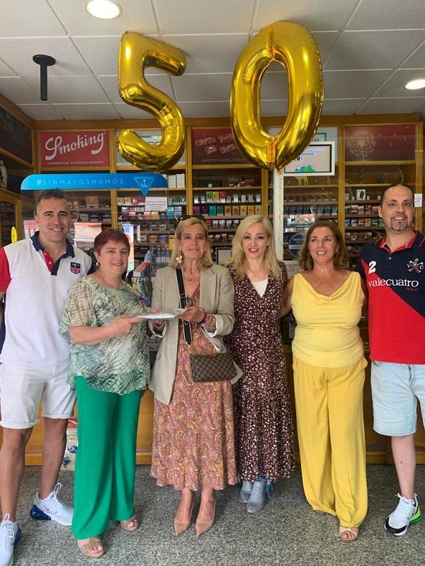 Imagen El estanco del barrio de El Gorronal cumple su 50 aniversario