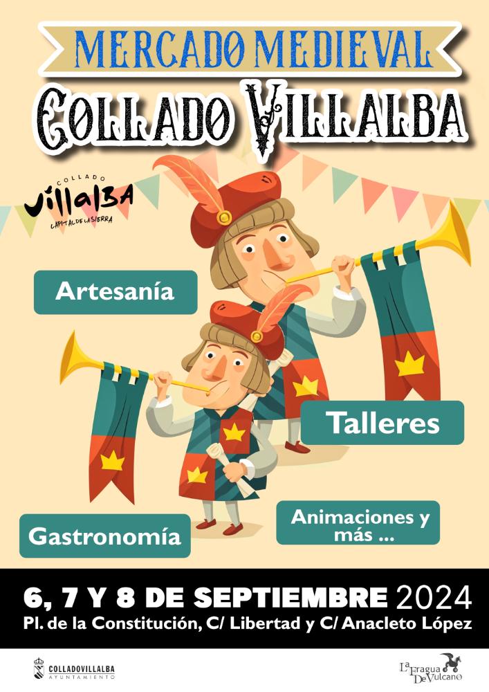 Imagen Vuelve el Mercado Medieval a las calles y plazas de Collado Villalba durante todo el fin de semana