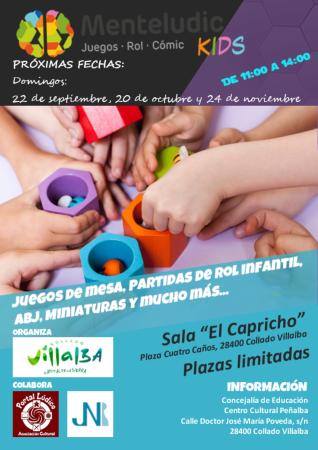 Nueva edición del Programa de Ocio en Familia, ‘Menteludic kids’