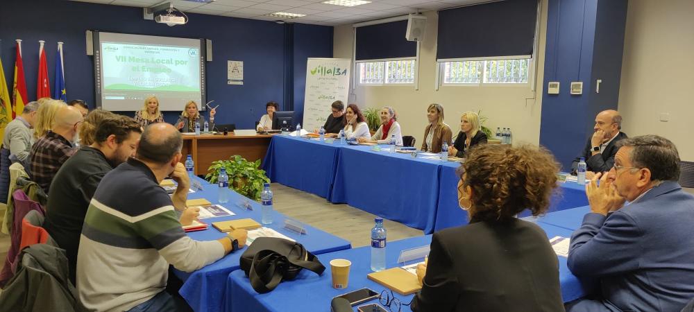 Imagen Nueva jornada de trabajo de la Mesa Local por el Empleo de Collado Villalba