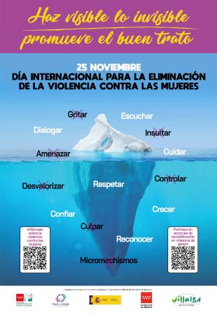 Imagen Amplio programa de actividades en Collado Villalba con motivo del ‘Día Internacional de la Eliminación de la Violencia contra las...