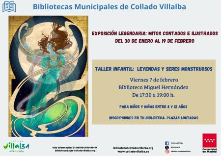 Taller infantil "Leyendas y seres monstruosos"