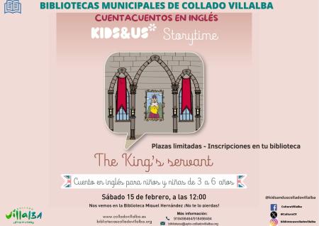 Cuentacuentos en inglés "King's servant"