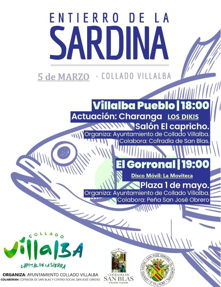 Imagen El Salón El Capricho y la Plaza 1º de Mayo, escenarios el próximo miércoles del tradicional Entierro de la Sardina