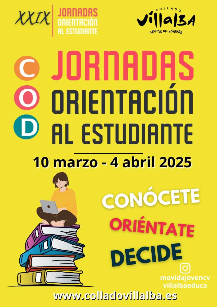 Imagen ‘XXIX Jornadas de Orientación al Estudiante’ en Collado Villalba