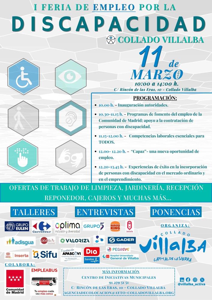 Imagen I Feria de Empleo por la Discapacidad 2025