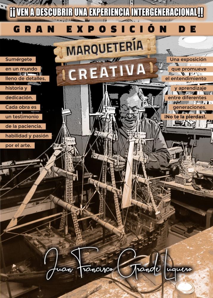 Imagen EXPOSICION MARQUETERIA CREATIVA