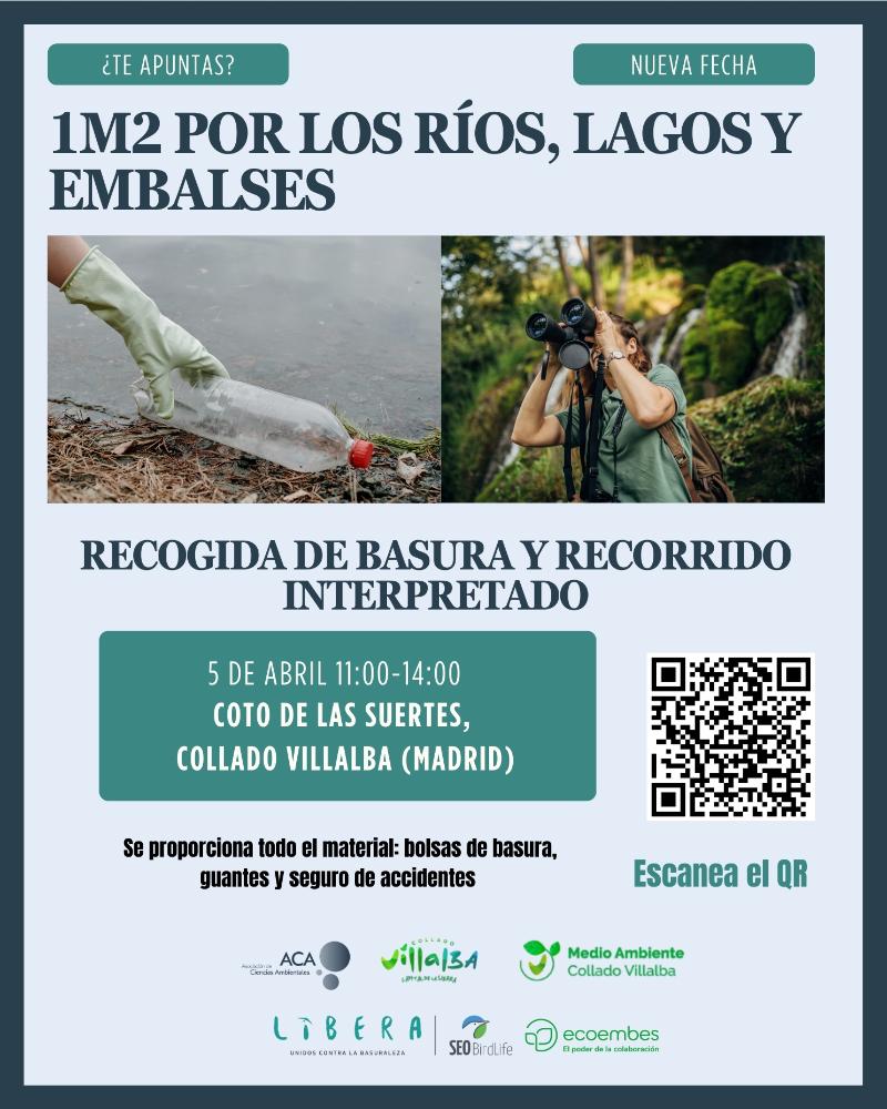 Imagen El Ayuntamiento  se une a la campaña “1M2 Por los ríos, lagos y embalses”
