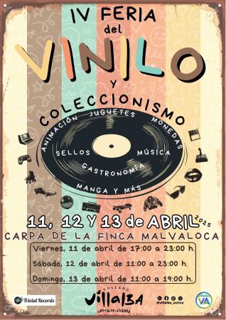 Imagen La IV Feria del Vinilo y Coleccionismo de Collado Villalba, este fin de semana en la Carpa Malvaloca