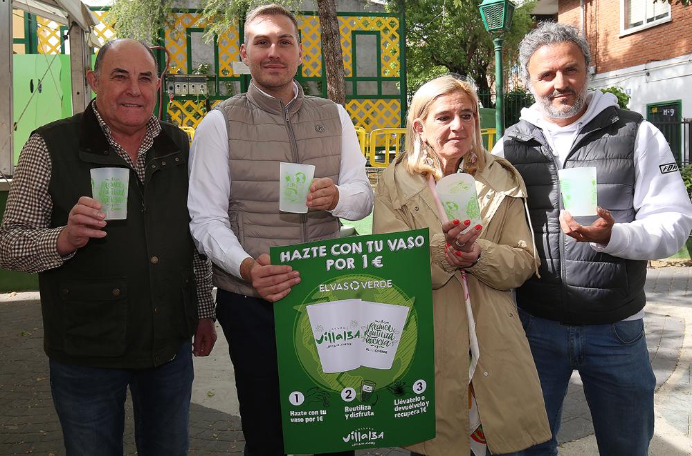 Imagen La implantación de vasos reutilizables permitirá unas fiestas de San José Obrero mucho más limpias y una considerable reducción de residuos