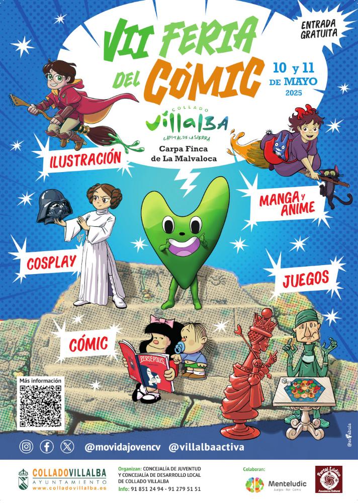Imagen Programación Feria del Cómic 2025