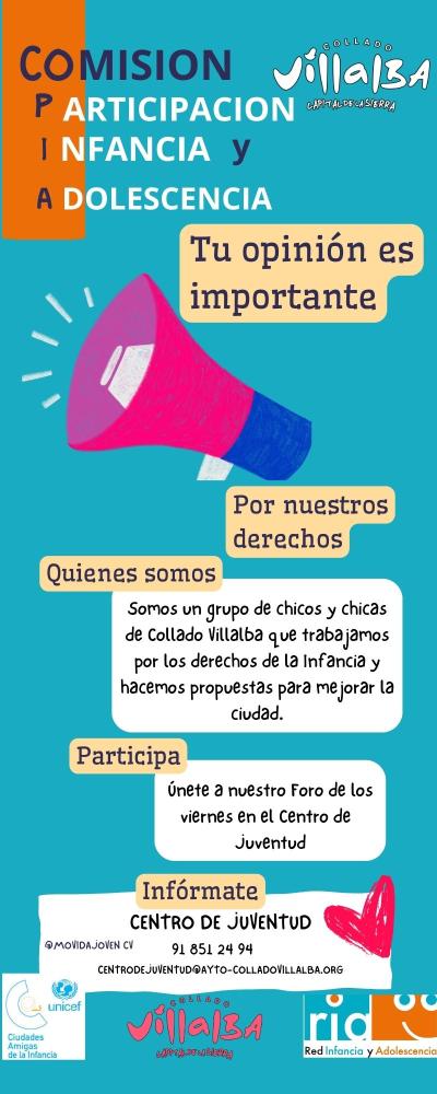 Imagen Comisión de Participación de Infancia y Adolescencia