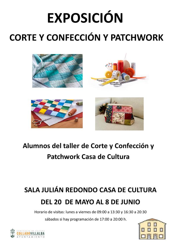 Imagen EXPOSICIÓN  CORTE Y CONFECCIÓN Y PATCHWORK