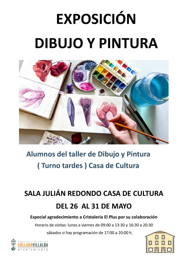 Imagen EXPOSICION DIBUJO Y PINTURA MAÑANAS