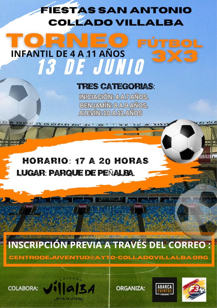 Imagen Torneo de Fútbol Infantil 3x3. Fiestas San Antonio de Padua
