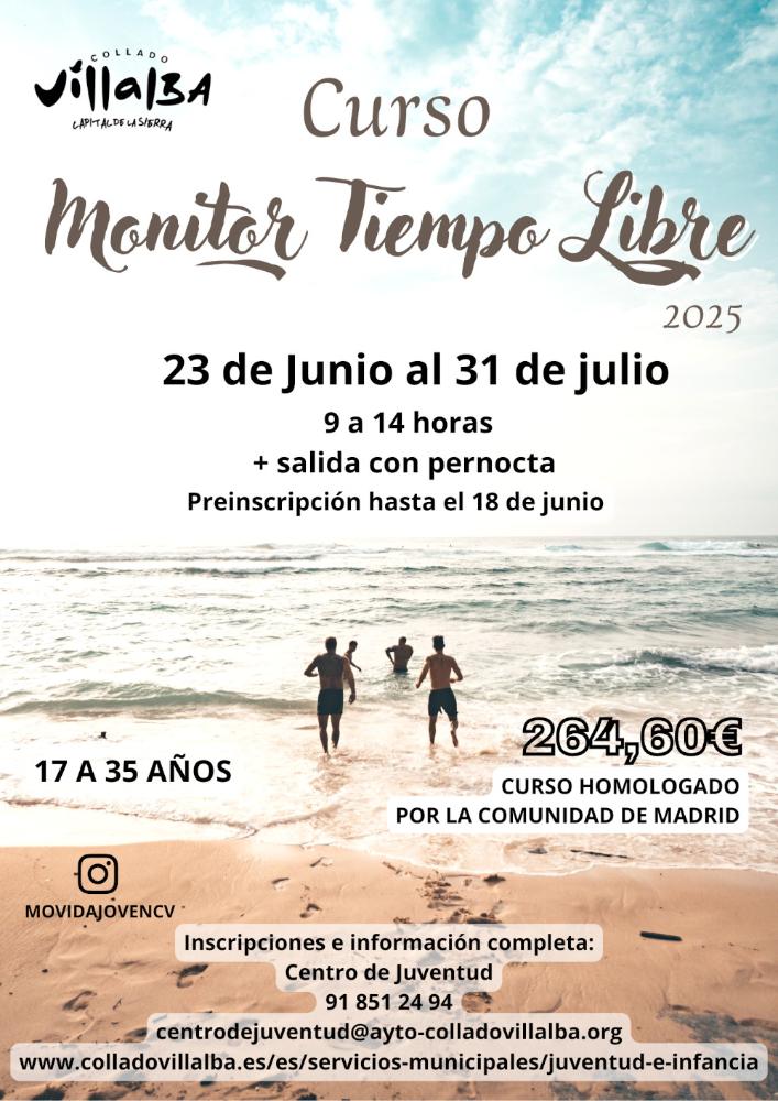 Imagen Curso de monitor de ocio y tiempo libre 2025 del Centro de Juventud