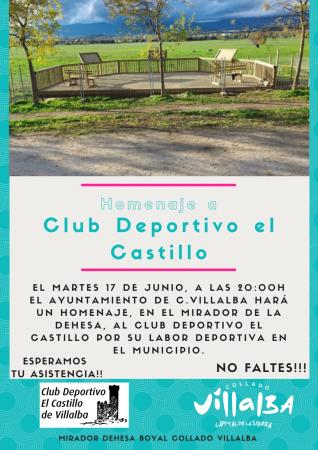 Imagen El Ayuntamiento homenajea al Club Deportivo El Castillo