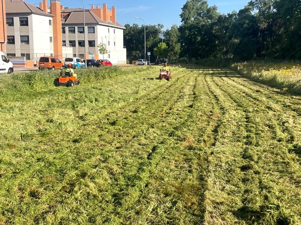 Imagen El Ayuntamiento de Collado Villalba ha desbrozado el 60 por ciento de su término municipal