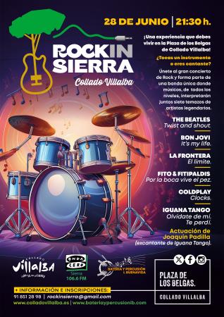 Imagen El mayor concierto de rock del verano, ‘RockIn Sierra’, este sábado en la Plaza de Los Belgas