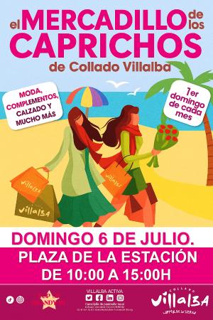 Mercadillo de los Caprichos en Villalba