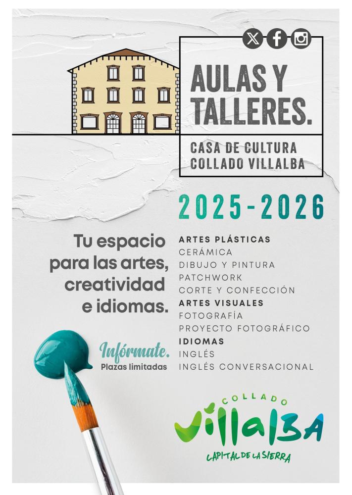 Imagen Servicios municipales - Concejalía Cultura - Casa de Cultura - Talleres y formación