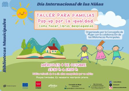 TALLER INFANTIL POP-UP POR LA IGUALDAD