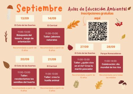 Imagen Las Aulas de Naturaleza del Ayuntamiento de Collado Villalba ofrecen nuevos talleres para el mes de septiembre