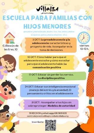 Imagen Escuela de Familia para padres y madres de niños y adolescentes