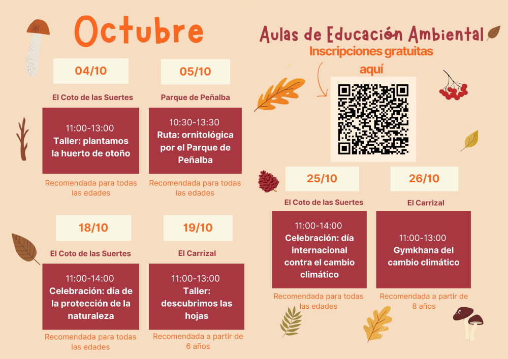 Imagen Próximas actividades de las Aulas de Naturaleza