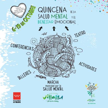 Imagen Collado Villalba celebra la Quincena de la Salud Mental y el Bienestar Emocional