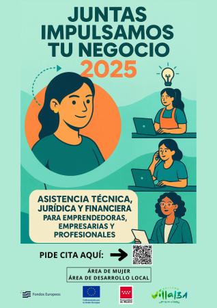 Imagen “Juntas impulsamos tu negocio 2025”, un servicio gratuito de asesoramiento para emprendedoras