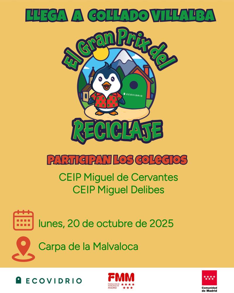 Imagen Alumnos de los colegios Miguel de Cervantes y Miguel Delibes participan el próximo lunes en el “Gran Prix del Reciclaje” en la carpa de La Malvaloca