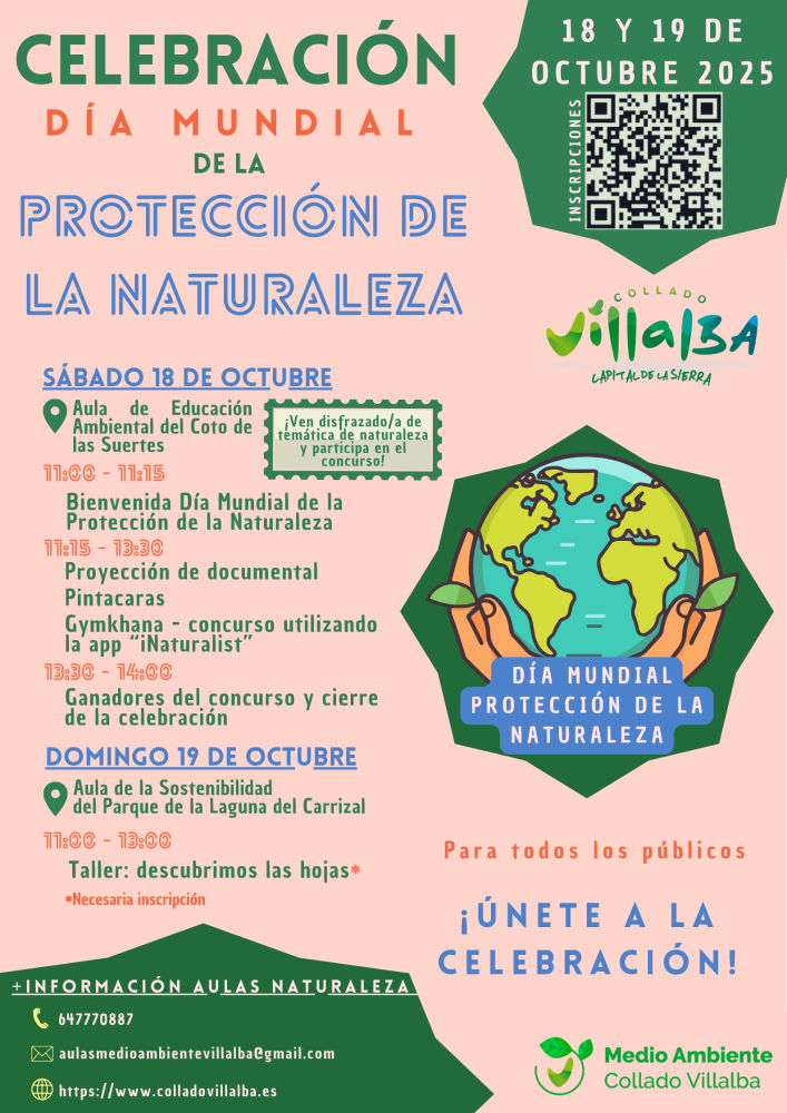 Imagen Las Aulas de Naturaleza acogen diversas actividades este fin de semana con motivo del Día Mundial de Protección de la Naturaleza