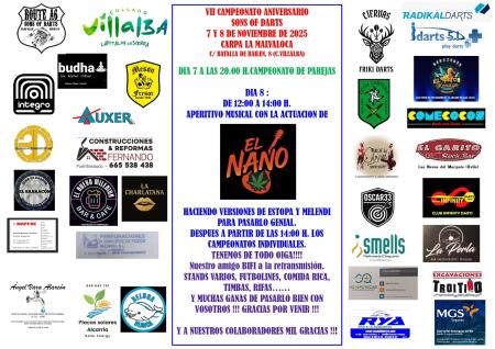 Imagen VII Campeonato del Club de Dardos Sons of Darts en la Carpa Malvaloca de Collado Villalba