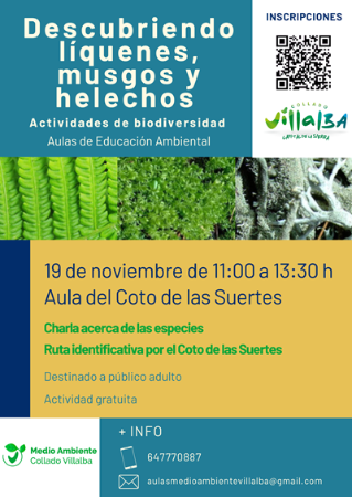 Imagen Las Aulas de Naturaleza ofrecen nuevas actividades hasta fin de año con rutas por espacios naturales